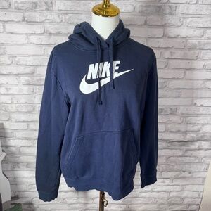 Nike Dark Navy Blue Hoodie